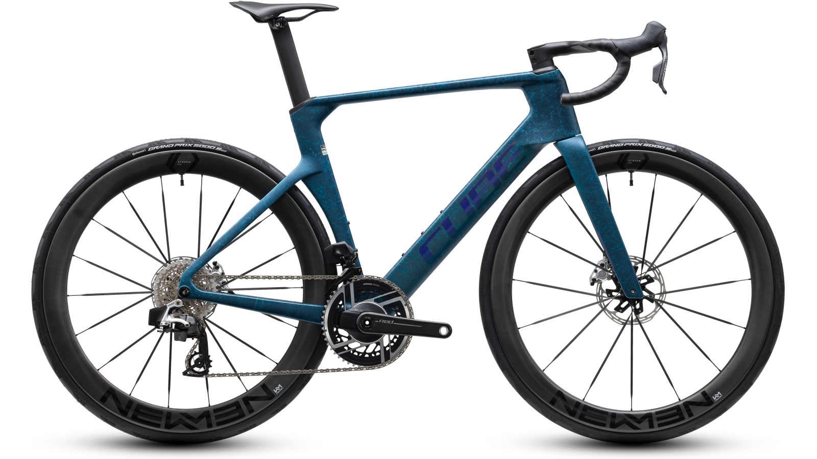 Cube Litening Aero C:68X SLX 2027, coloris oceanfibre'n'prizm